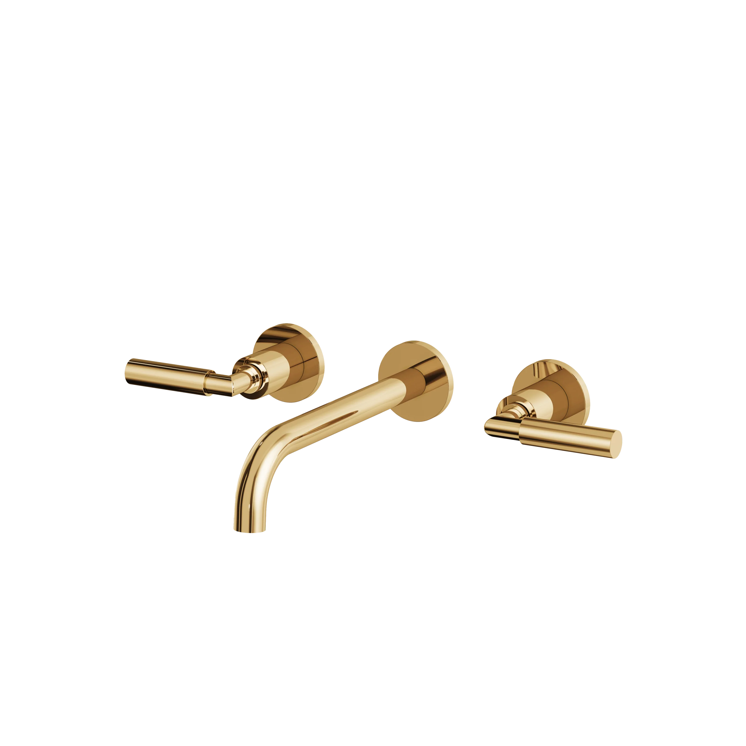 Aquabrass Aria Wall Mount Lavatory Faucet - Trim Only - Image 6