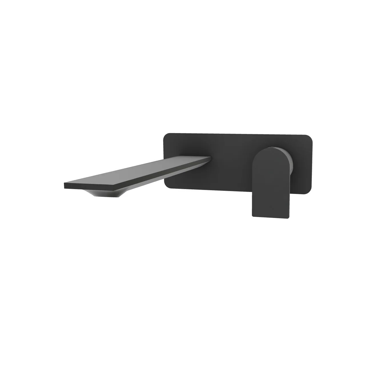 Aquabrass Alpha Wallmount Lavatory Faucet - Trim - Image 4