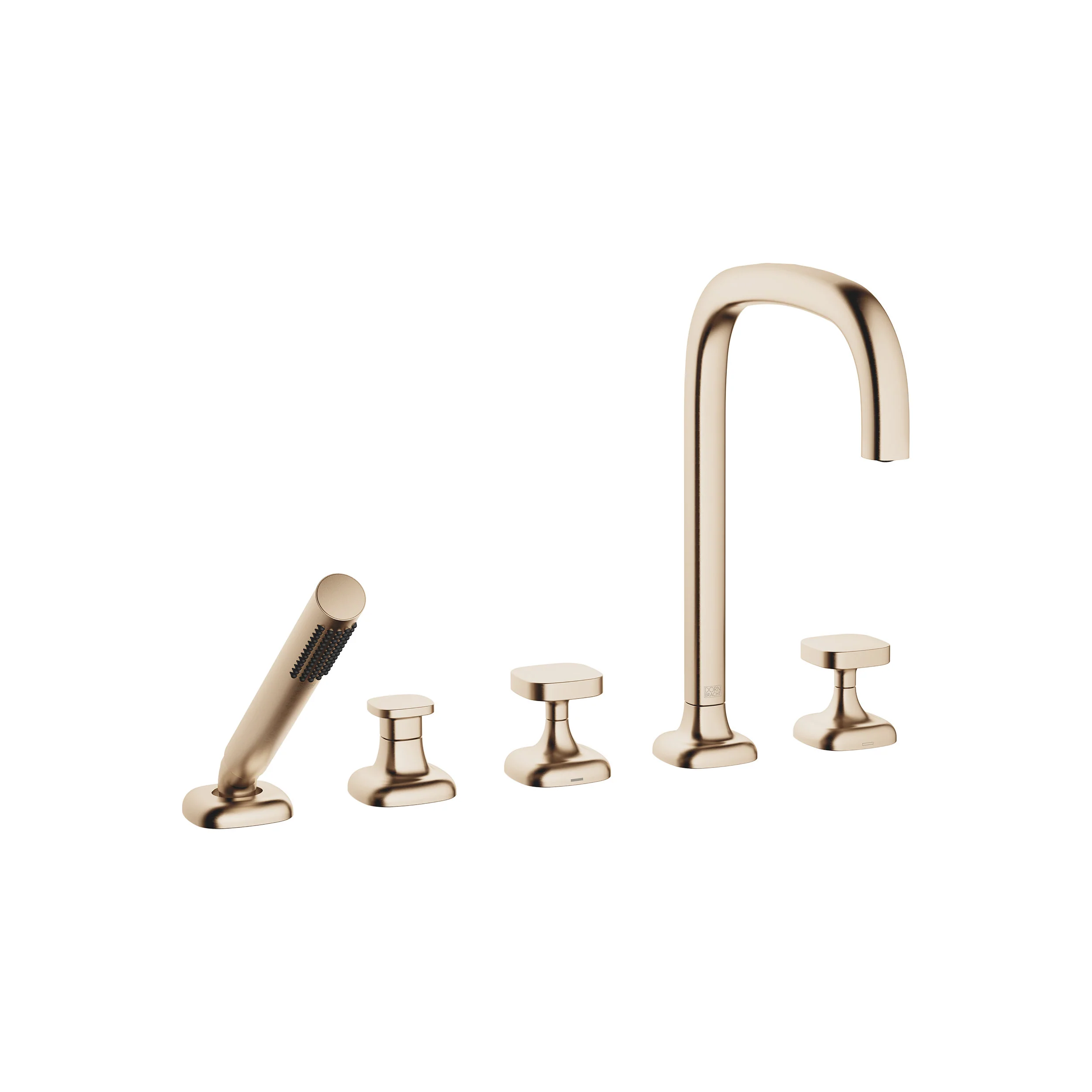 Dornbracht COYA Five Hole Tub Set for Deck-Mounted Tub Installation with Diverter - Image 8