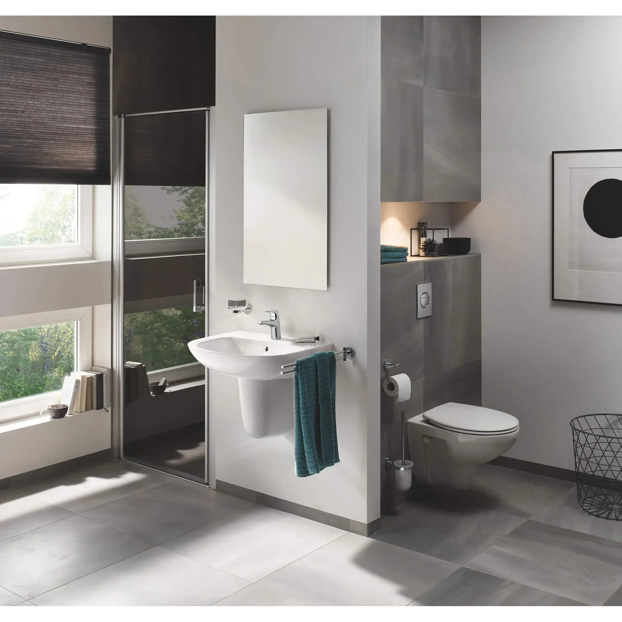 Grohe Essentials Soap Dish - Chrome - Image 3